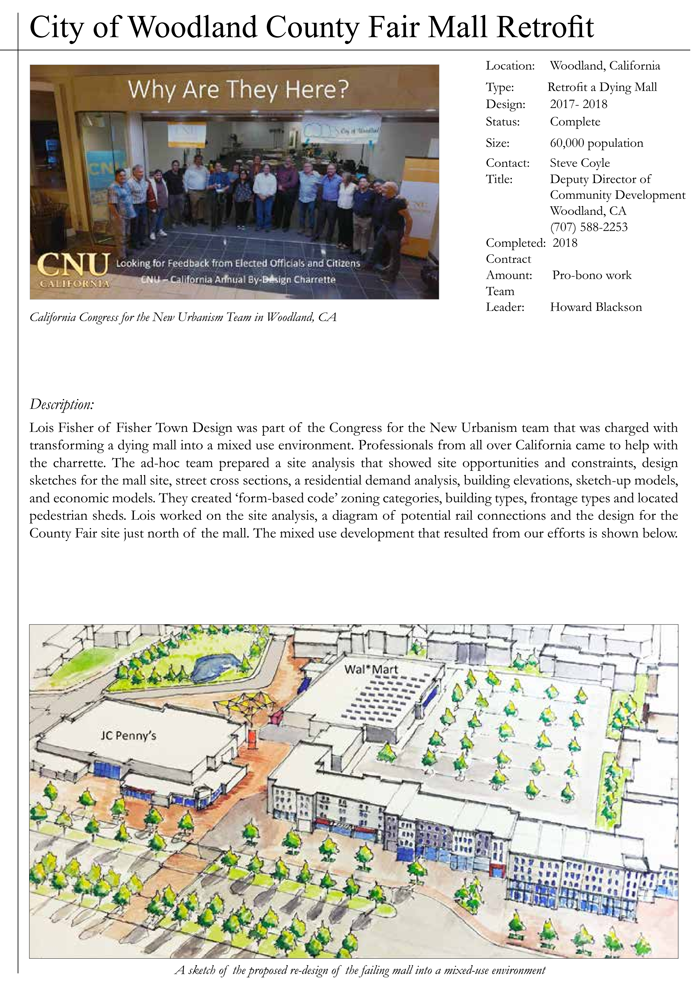 City of Woodland County Fair Mall Retrofit